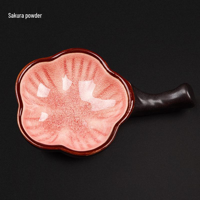 Small Ceramic Crackle Inkstone Dish: Ink Dish, Pen Rest, and Ink Palette for Calligraphy Students