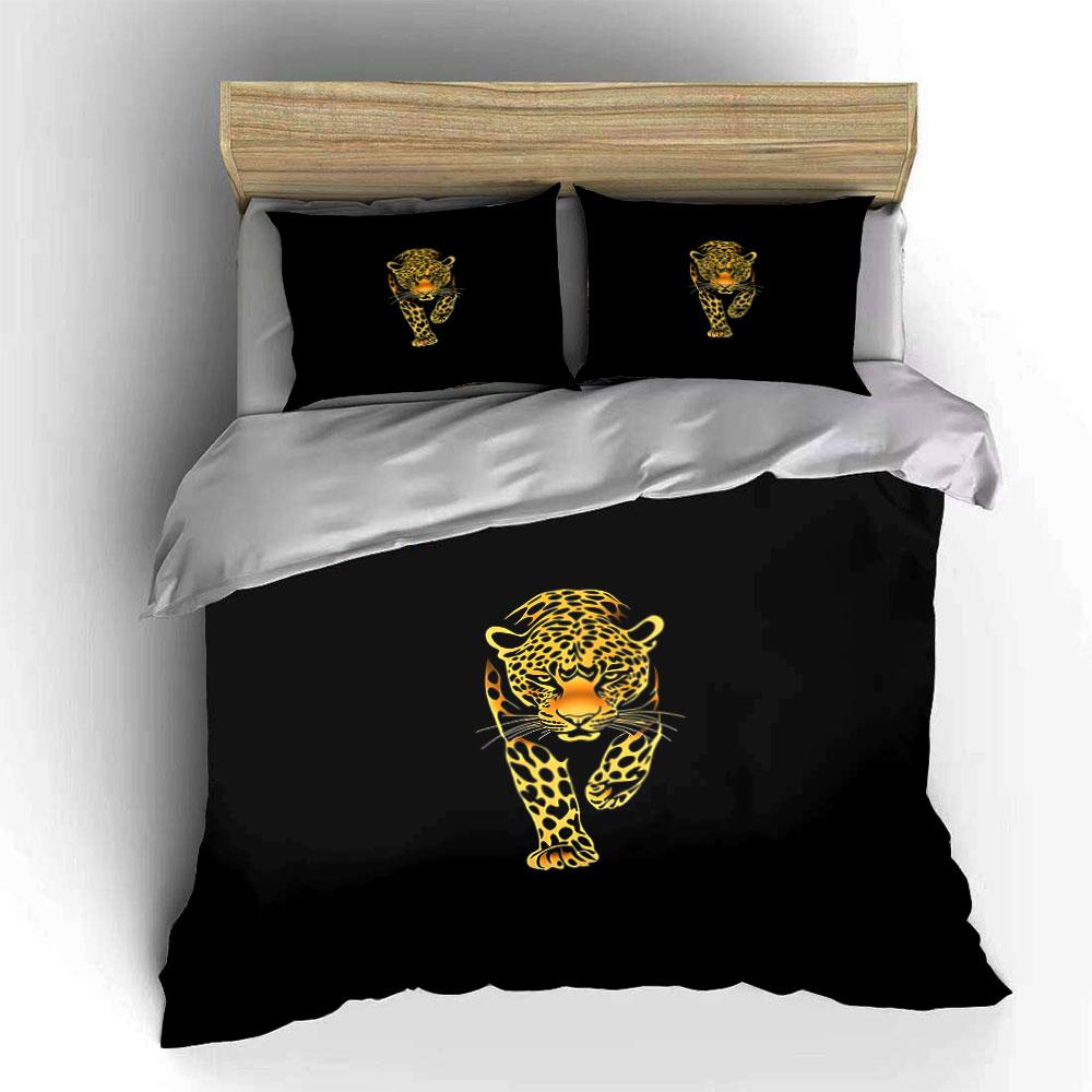"Fierce Elegance Unleashed." Bedding Sets Duvet Covers Pillowcases(1* Duvet Cover 2* Pillowcases Without Duvet Insert)