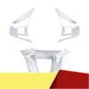 3Pcs/Set Car Steering Wheel Decoration Cover Trim Sticker Fit For  2008 208 308 2014-2018-M53K
