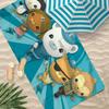Cartoon The O-Octonauts Cool Towel Soft Pool Gift For Travel Gym Shower Camping Quick Dry Sports Large Beach Towel