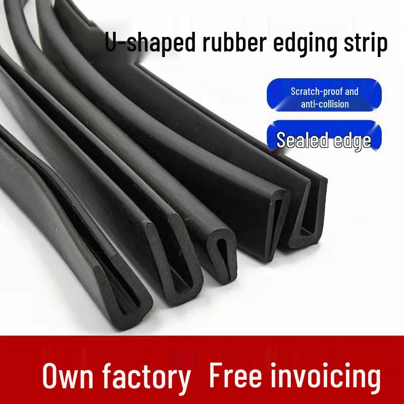 U-Shaped Rubber Anti-Collision & Edge Sealing Strip