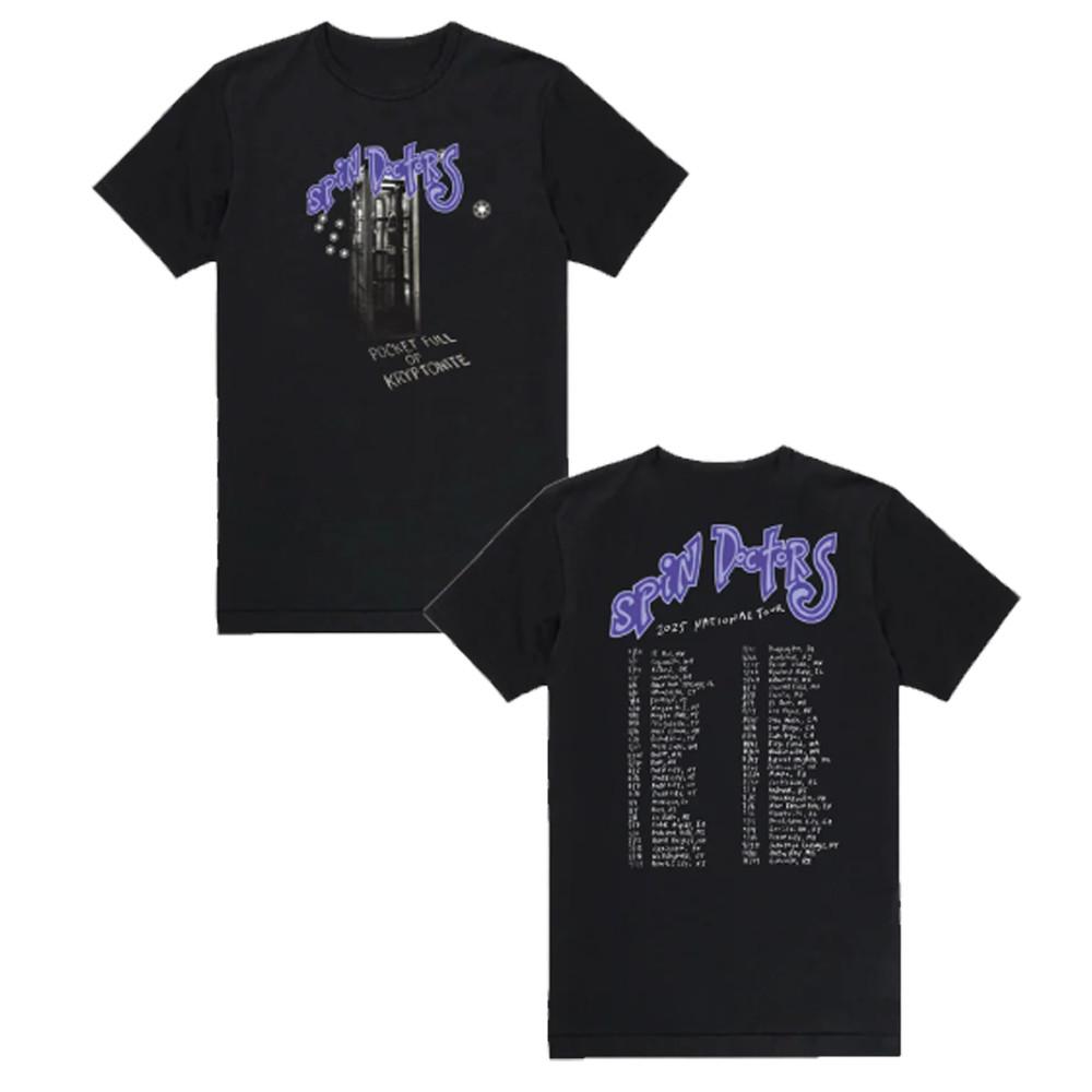 

NEW Spin Doctors Band Tour 2025 T Shirt All Size S-5Xl HH536 Unisex T-Shirt M