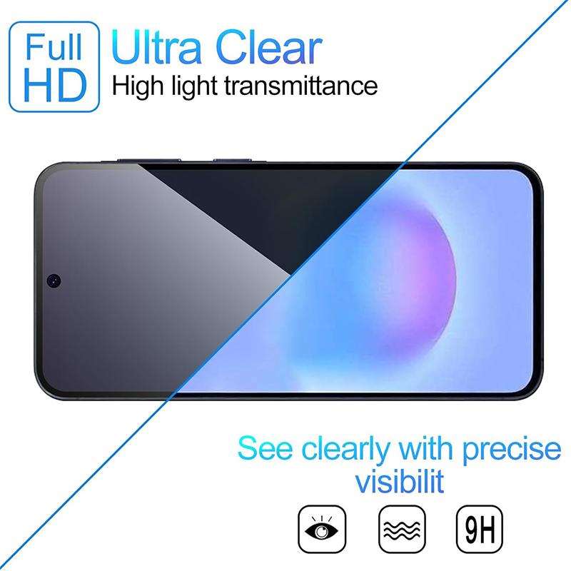 2 Pack Privacy Screen Protector for Samsung Galaxy A57 A37 S26 Plus S25 S24 FE A56 A36 A55 A35 [Anti-Spy Tempered Glass] Anti-Scratch, Bubble-Free