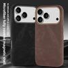 Fleece Strong Magnetic Charging Phone Case for iPhone 17 Pro Max 16 Plus Air 15 14 13 12 Pro Metal Lens Frame Protective Cover
