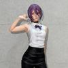 Kettensägenmann 1/6 Reze Actionfigur 32cm Exquisite PVC Doppelkopf-Statue Anime Hübsches Mädchen Modell Spielzeug Schreibtisch Deko Sammlerstück Geschenk