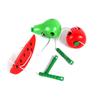 Jouets Éducatifs Montessori pour Enfants Jouet en Bois Amusant Ver Mange Fruit Pomme poire Aide à l'Apprentissage Précoce Jouet Bébé Pour Enfants Cadeau