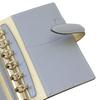 Morbido Mini 6 System Planner with 15mm Ring Diameter Belt (Sky/Gardenia) 751-74
