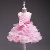 Popular European and American Flower Girl Tulle Cake Dress - Girls' Princess and First Birthday Dress