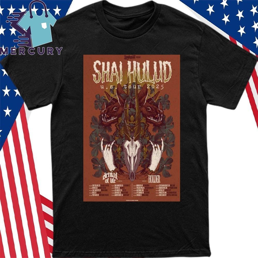 Shai Hulud US Tour 2025 Poster Shirt Unisex T-Shirt M