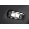 For BMW X3 G01 X4 G02 2018- Black Steel Rear Reading Light Lamp Frame Trim