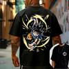 2026 Dragon Ball Goku Japanese Anime Printed Men's T-Shirt for Women Pure Cotton Harajuku Y2k Short Sleeve Tshirt Clothing Tee