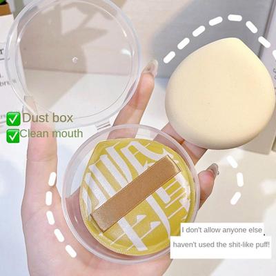 Měkká vzduchová houbička na make-up Korektorový štětec Kulaté houbičky na make-up Elastická kosmetická houbička Marshmallow na make-up Pudrová houbička
