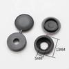 10/500PCS Motorcycle Car Screw Caps Nuts Covers Foldable Snap Protective Cover Hinge Plastic Button Furniture Upholstery Cover