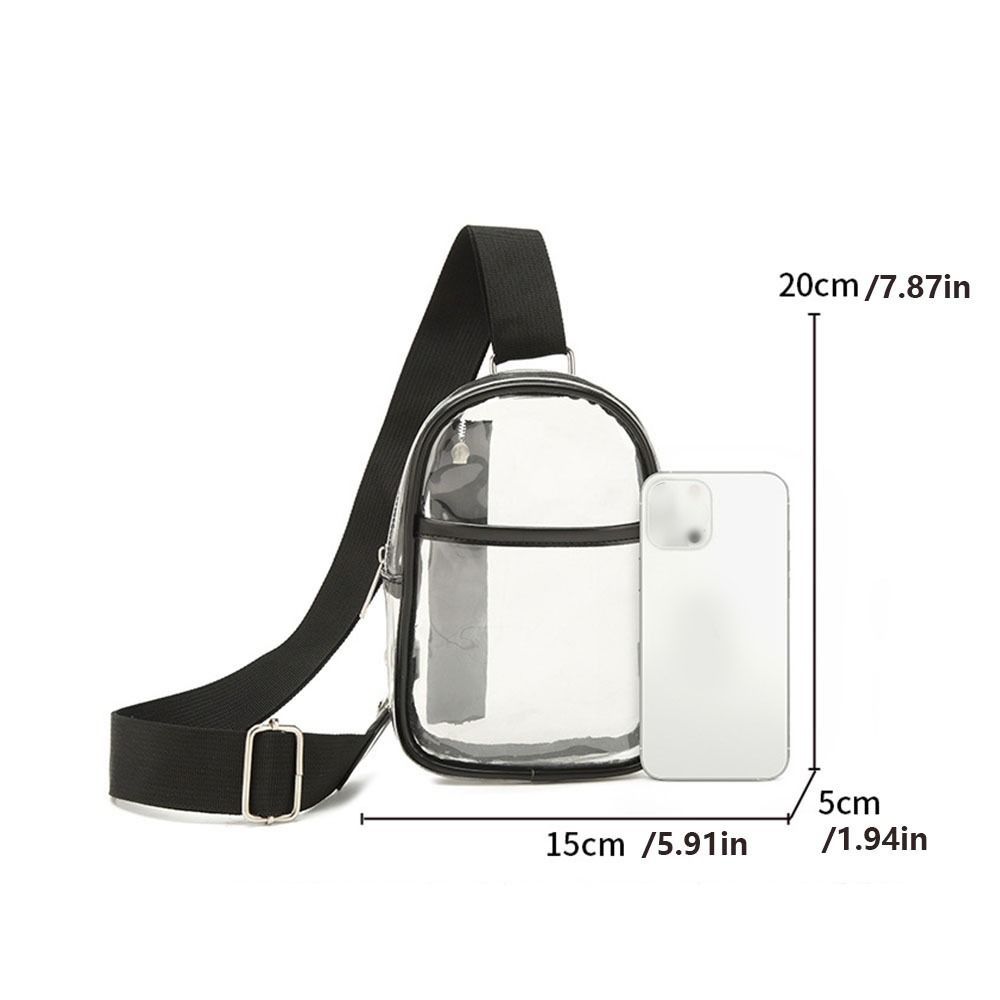 Large Capacity Clear  Shoulder Bag Stadium Purse Bag  Stadium Approved Bags