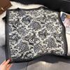 70x70cm Lightweight Silk-Look Square Scarf Women French Chic Hair Band Office Accessory Viscose 96%