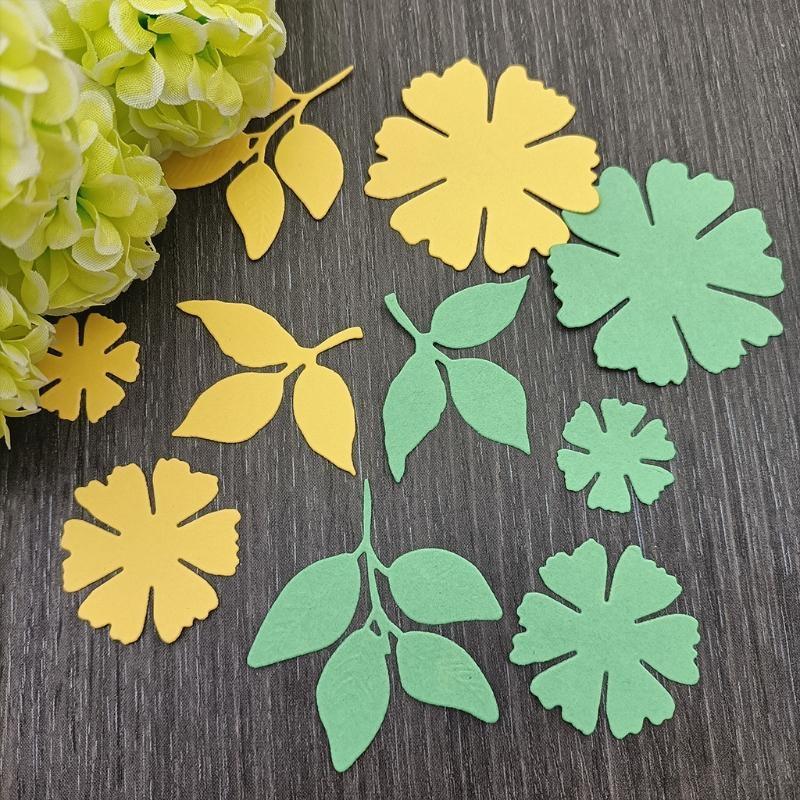 Flower Metal Cutting Dies Stencil DIY Scrapbooking Album Paper Template