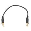 3.5mm to 3.5mm Stereo Audio Cable Male to Male AUX Extender Cord for IPhone iPad Headset0.3m