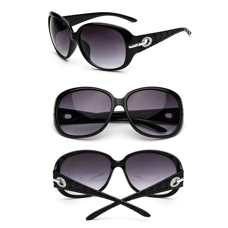 Elegant Ladies Big Frame Sunglasses Outdoor Shades for Women Glasses Gradient Lens Sunglasses Female Male Shades
