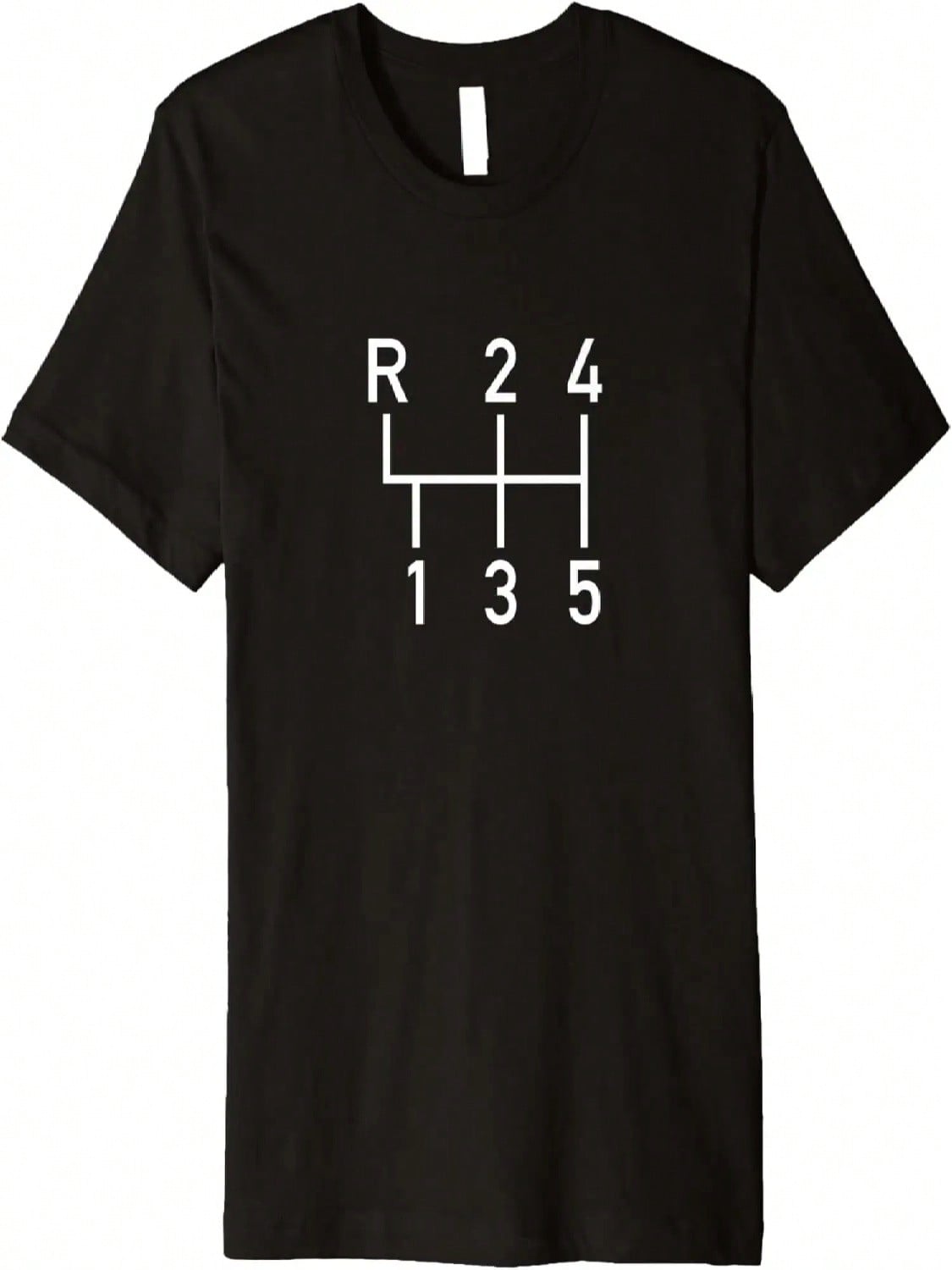 Shift Pattern - 5 Speed Dogleg Manual T-Shirt S разноцветный