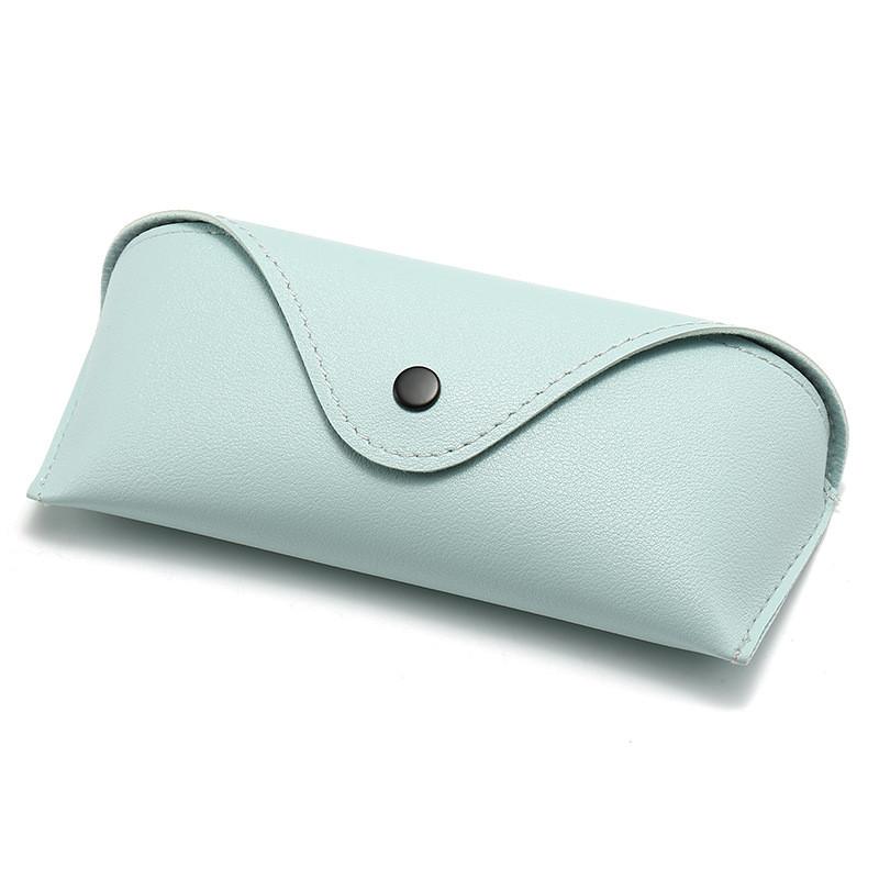 Estuches para gafas de sol resistentes a la presión Estuche blando para gafas Estuche para gafas Hebilla de colores Nuevas pequeñas cajas para gafas con hebilla de lichi