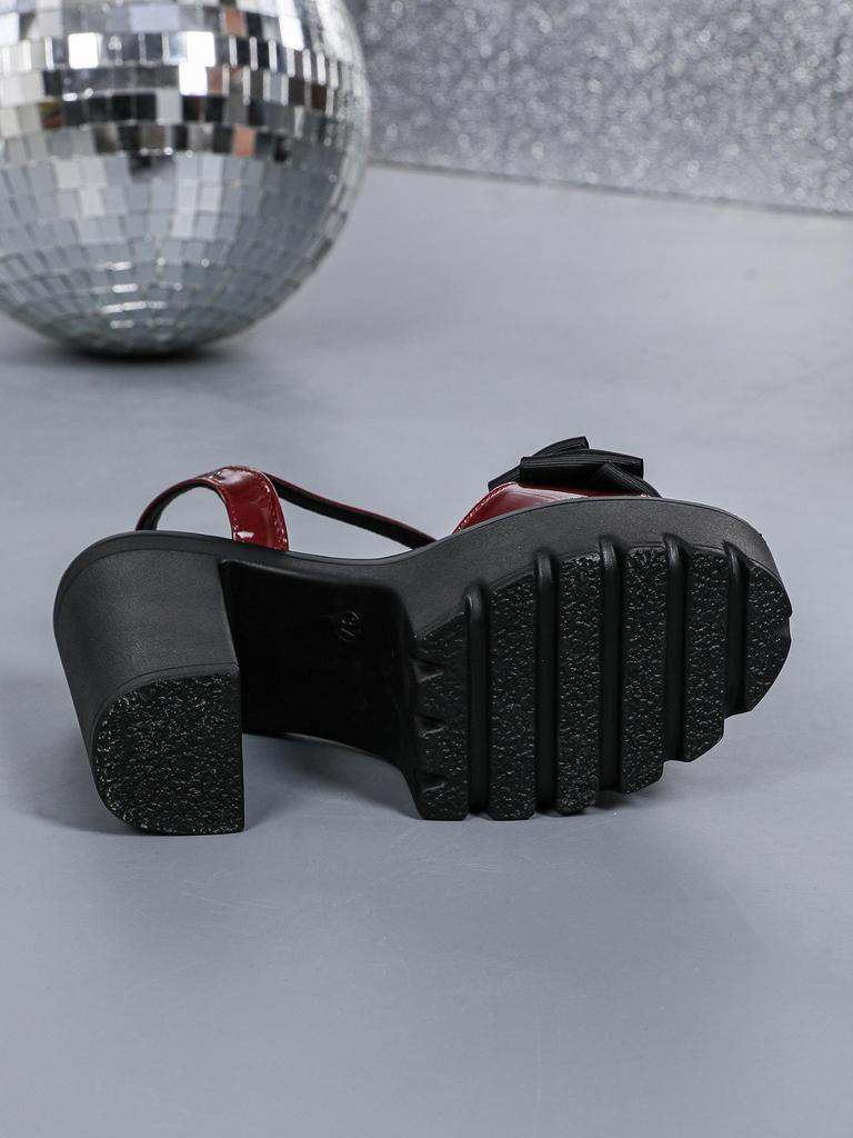 Sandali Zeppa Piattaforma Impermeabili con Tacco Chunky da Donna - Moda Estate 2025 Punta Aperta Stile Romano