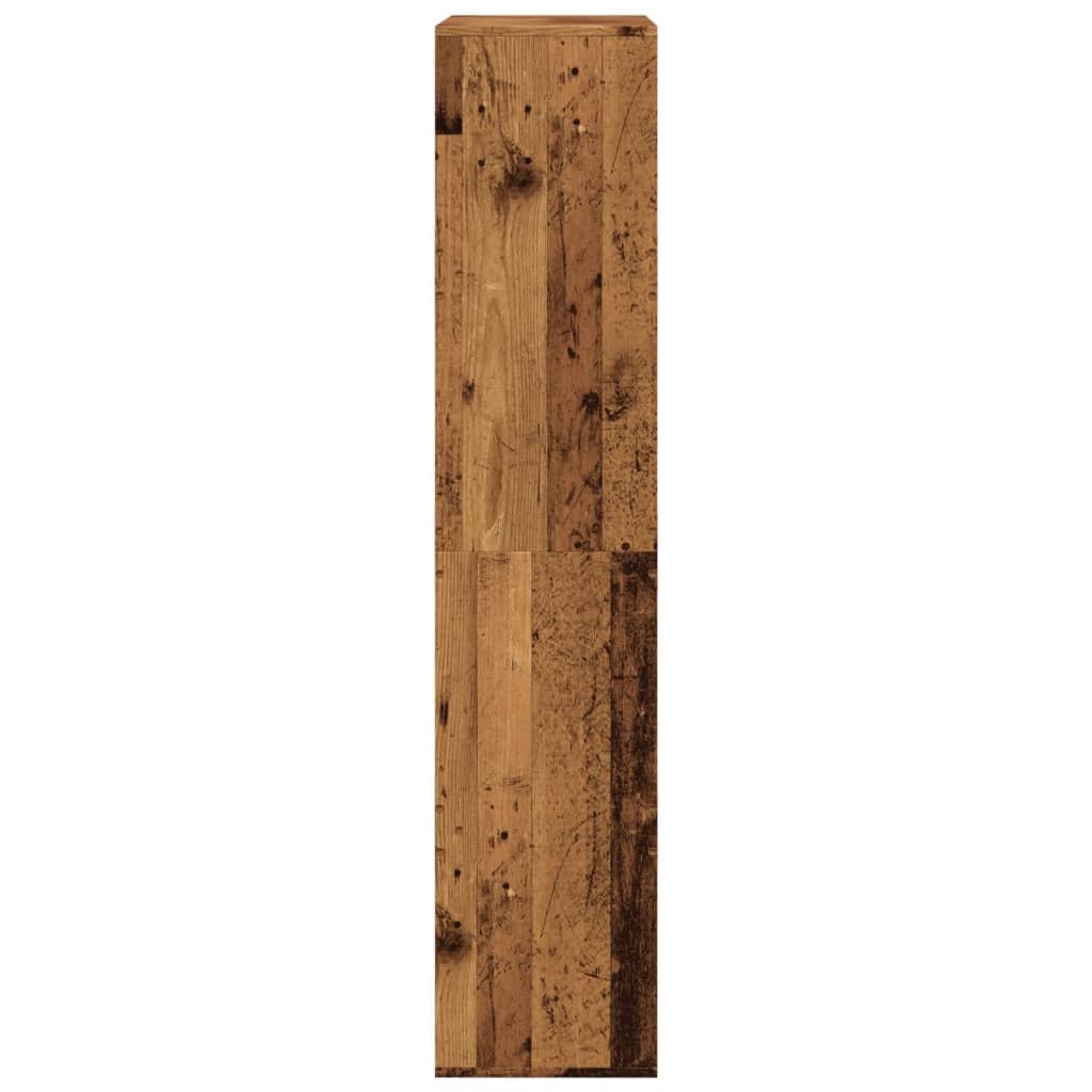 Bookshelf Vintage Wood Look 100 x 33 x 155.5 cm Engineered Wood