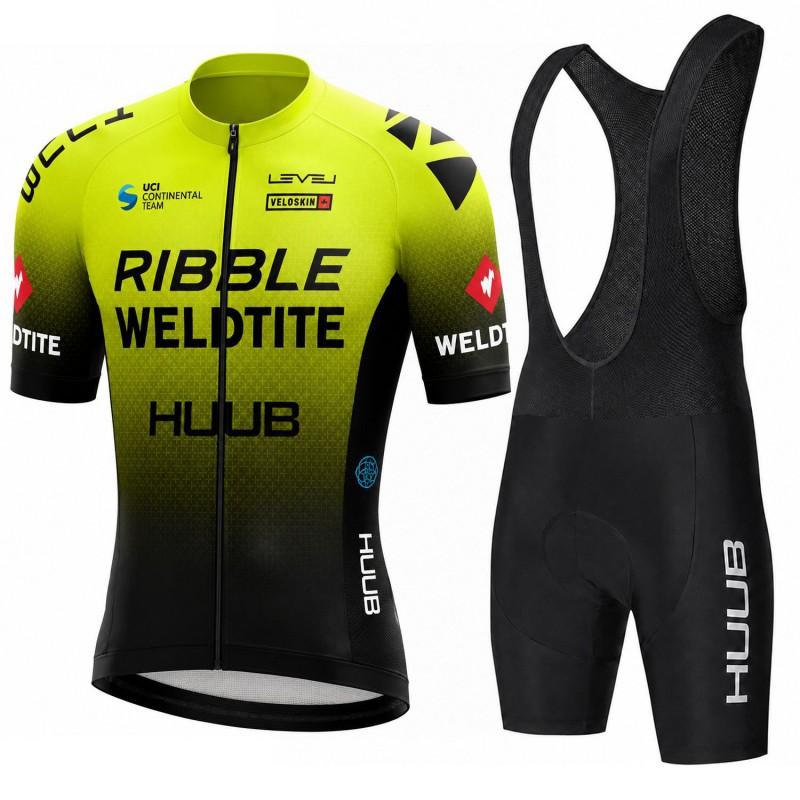 HUUB Team Cycling Jersey Short Sleeve Quick Dry Breathable Bike Shirt Road Mountain Biking Use