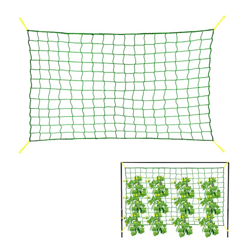 Plant Support Netting Trellis Netting Outdoor Heavy Duty Nylon Plant Climbing Netting Plant Net for Cucumber Tomato Vegetables