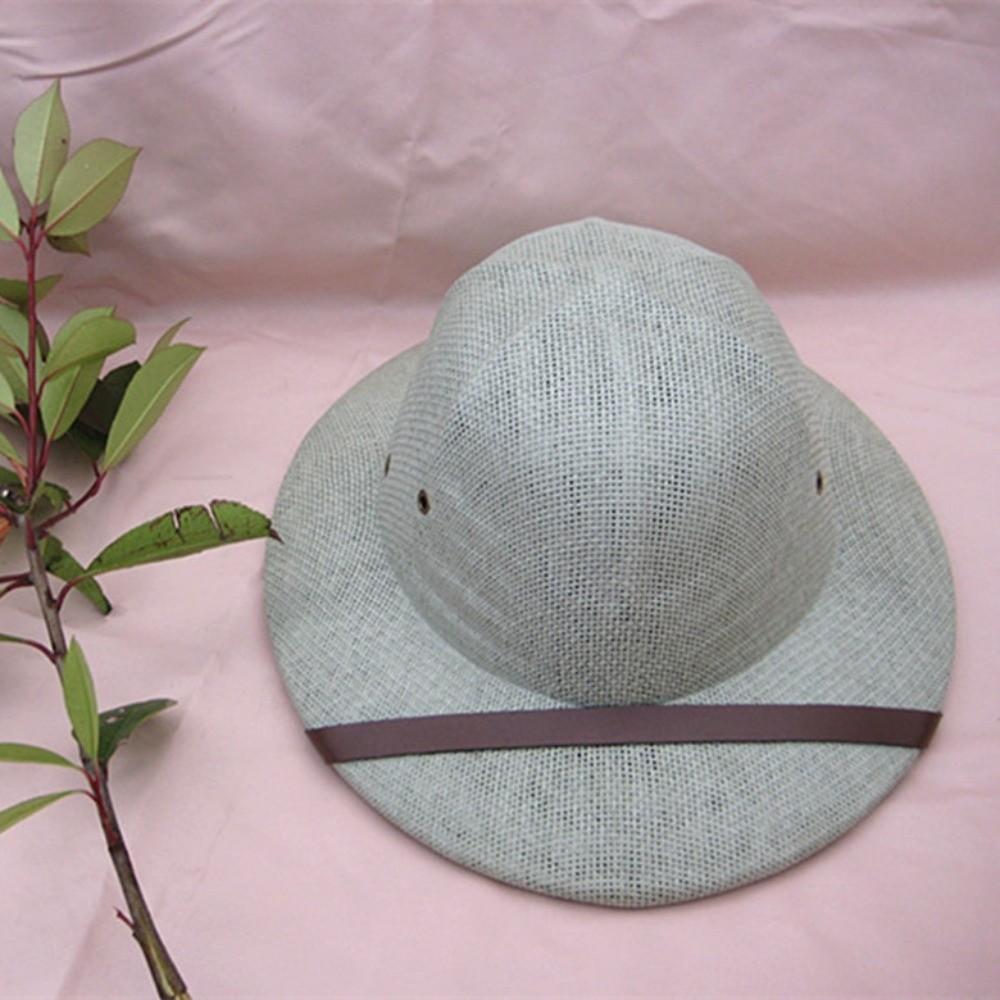 Big Size Fedora Sun Hat Straw Material Jazz Bucket Hat Beach Hard Straw Hat Outdoor Use