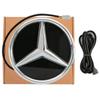 Für Mercedes Benz GLC X253 GLE W167 GLS X167 V W447 Glänzend Schwarz und Silber LED Spiegel Stil Frontgrill Stern Emblem Logo