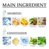 Shampoo Hair Care Set Deeply Moisturizing, Smooth, Shiny, Refreshing, Dandruff And Itching,100ML/3.38FL.OZ*2