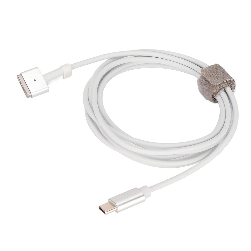 Type C To Magnetic T for Macbook Type C Male To for Magsafe 2 45W PD Fast Charge PVC Charging