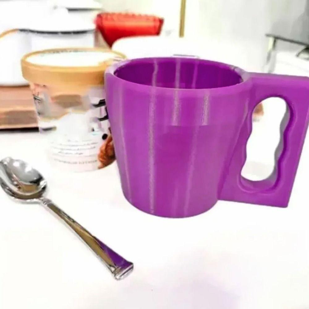 Drip-proof Ice Cream Anti Freeze Cup Ergonomic Handle Ice Cream Sleeve Ice Cream Cup Holder  Yogurt