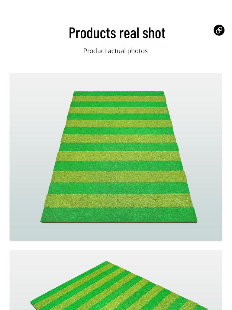 SEEKFUNS Golf Swing Practice Mat - Exclusive Style