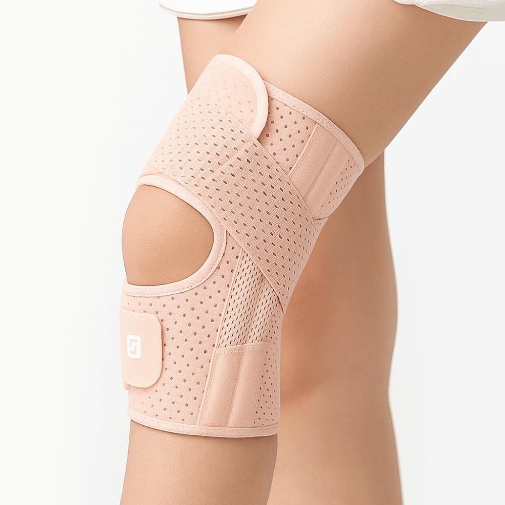 Breathable Knee Pads Patella Strap Cushion Pressure Knee Band Brace  Fitness Supports Sports