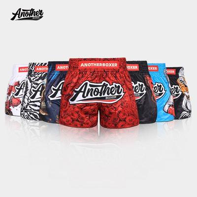 ANOTHERBOXER Multicolor Muay Thai Boxing Shorts for Competition & Training - European Size