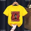 Italian Brainrot Meme Cool T Shirt Boys/Girls Funny Kawaii Kids Clothes White/Pink/Yellow/Grey/Red/Black T-Shirt Summer T-Shirt