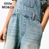 Little MO&Co. Kids' Lyocell Hemp Denim Overalls