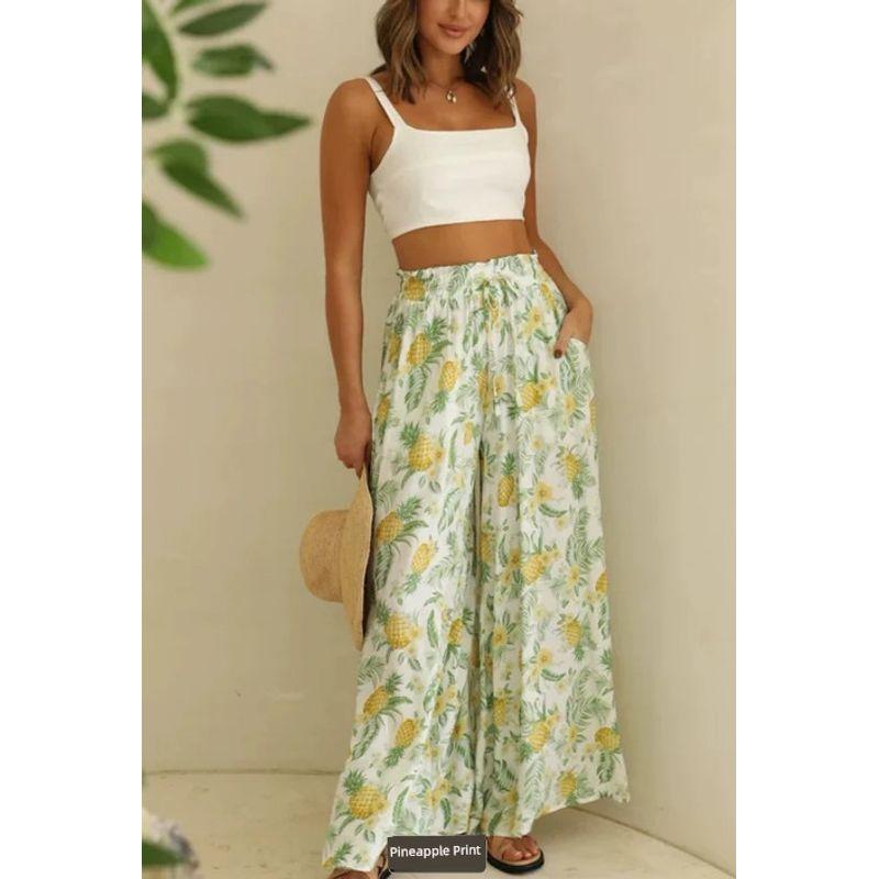 Casual Fashion Pants Fashion Spring and Summer Women's Casual Loose Pants Loose Casual Fashionable Trousers