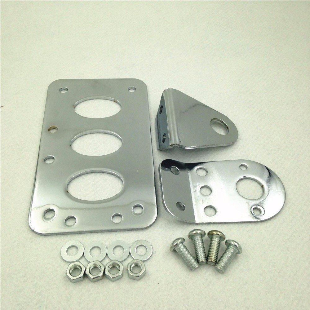 Horizontal/Vertical Side Mount License Plate Bracket