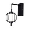 Kinkiet Pedro Led Czarny Mat  Italux Wl-34405-1-Bk