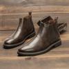 Classic Men's Short Boots  Comfortable Fashion Chelsea Boots
