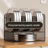 Multi-Layer Desktop Book Stand & Document Organizer