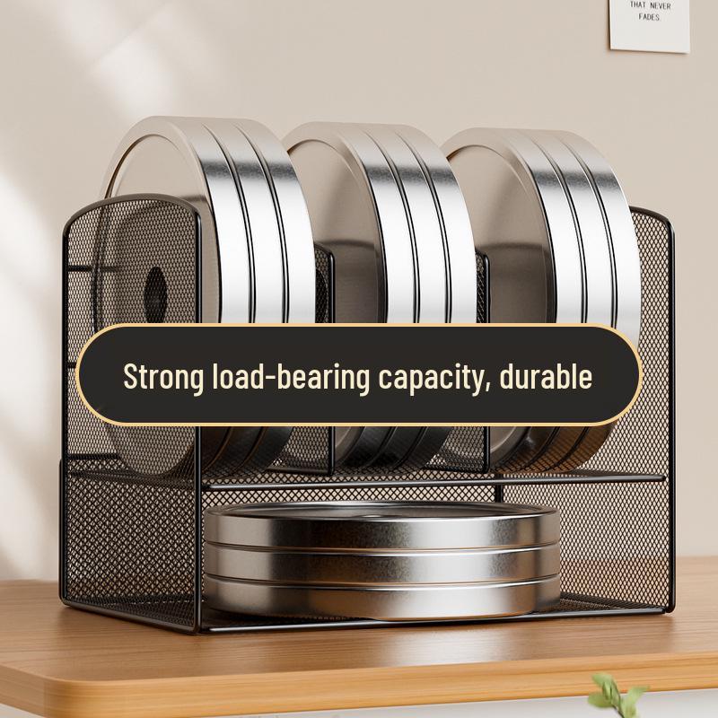 Multi-Layer Desktop Book Stand & Document Organizer