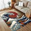 New Product Arrive! Kanagawa Waves, Japan Pattern Carpet Kids Play Mat Carpet for Bedroom Decor Playroom Living Room Rug Gifts