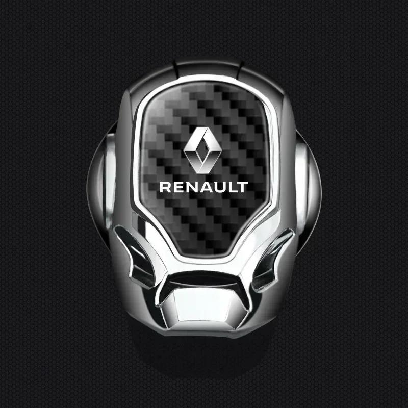 2026 Hot For Renault Interior Stickers Car Interior Engine Ignition Start Stop Push Button One Button Ignition Protective Cover 