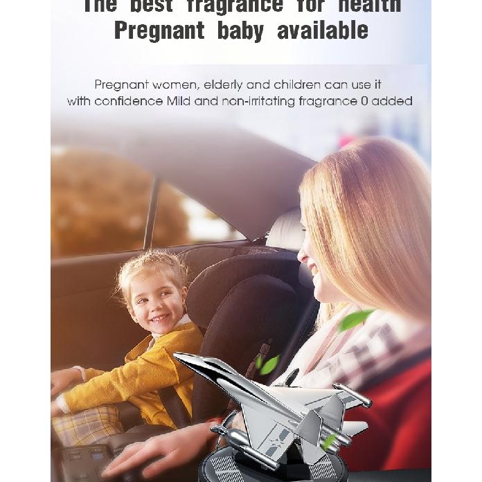 Car Air Freshener Solar Fighter Propeller Flavoring Fragrance Decoration Car Interior Accessories Men And Women Perfume