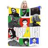 Покрывало для игры Dispatch Blanket Cover Invisigal Водяной Мальчик Шерстяное Пледовое Покрывало Декор для Путешествий на Самолете Ультрамягкое Теплое Покрывало на Кровать