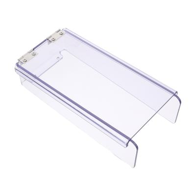 Clear Plastic Lock Keypad Cover Outdoor Waterproof Flip Rain Shield Protective Case for Digital Locks Keypad Outdoor Enclosure