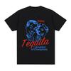 Enjoy Tequila Retro Graphic T Shirt Unisex Cute Funny Alcohol Drinking TShirts Vintage Fashion T Shirts Tops Unisex Clothing
